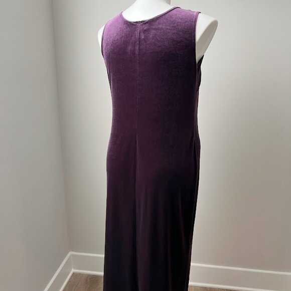 90s purple velvet dress - Picture 7 of 8